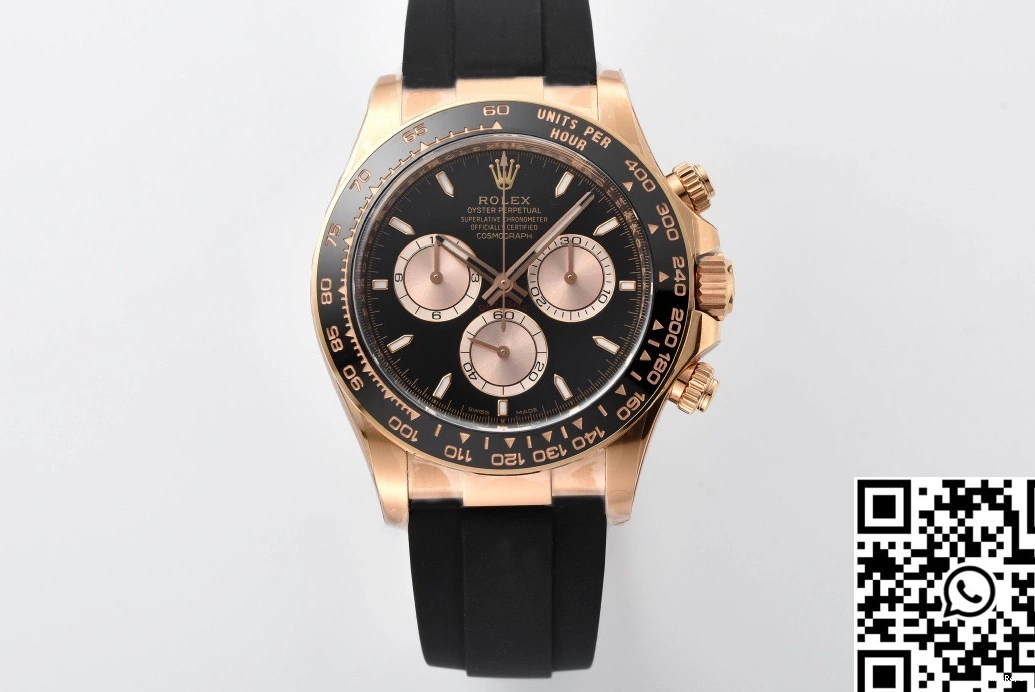 Black Cosmograph Daytona Factory Rolex M126518 Clean Bezel 0411